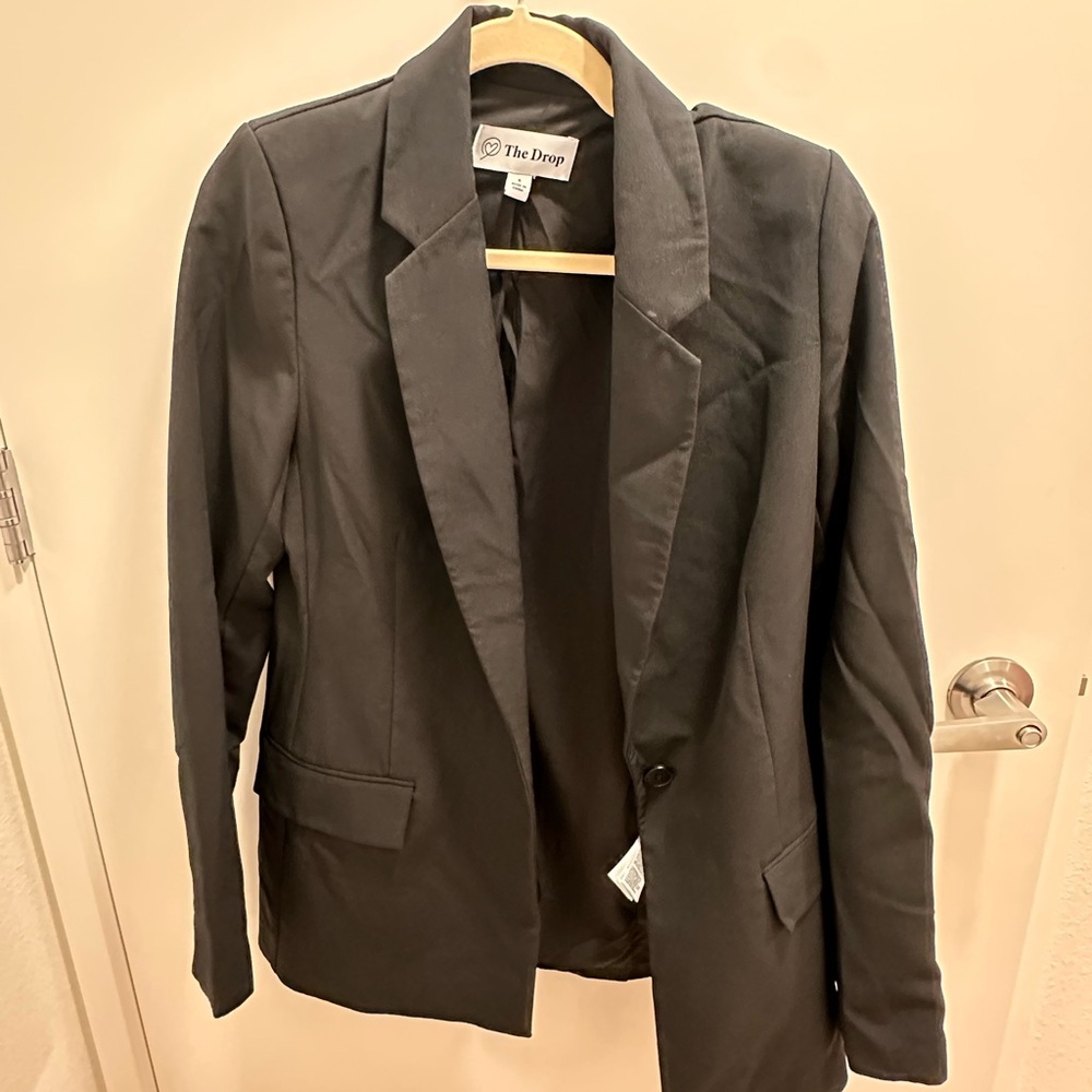 The Drop Women's Black Blazer